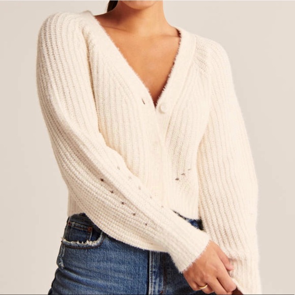 Abercrombie Fitch Chenille Cropped 